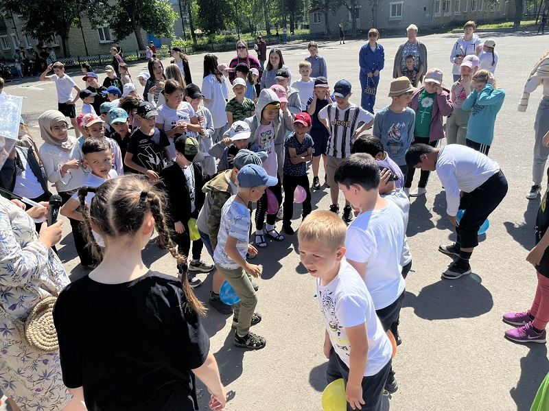Открытие летнего оздоровительного лагеря «Летоград».