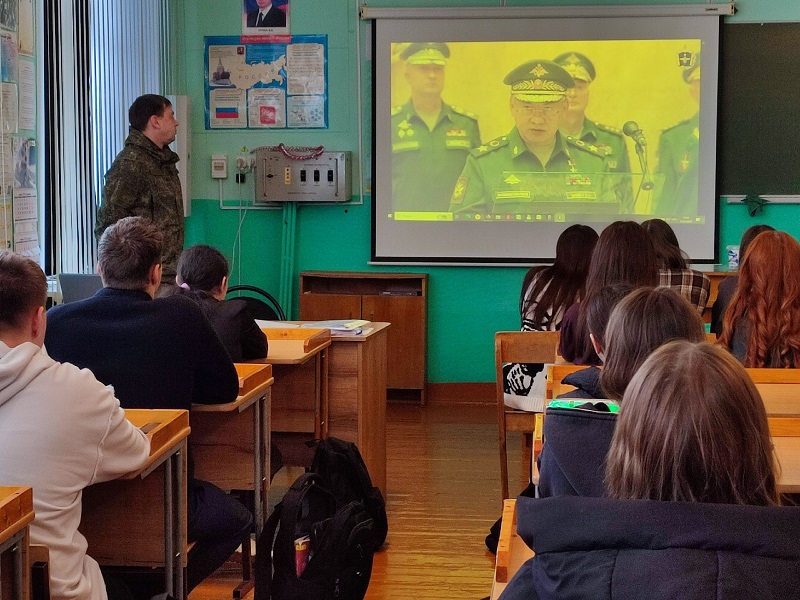 Прошла профориентационная встреча.